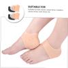 Outanaya 3pairs Breathable Heel Socks Protectors Heel Pad Cushion for Dry Cracked Medical-grade Material Sleeve view 4