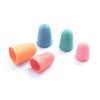 Outanaya 30pcs Rubber Finger Gloves Non- Finger Covers for Counting Sorting and Note Turning Comfortable Fit Orange Green view 3