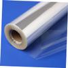 COOLHIYA 1roll Clear Cellophane Wrap for Flower Bouquets Transparent Wrapping for Fresh Flowers and Party Favors and view 3