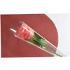 COOLHIYA 1roll Clear Cellophane Wrap for Flower Bouquets Transparent Wrapping for Fresh Flowers and Party Favors and view 4