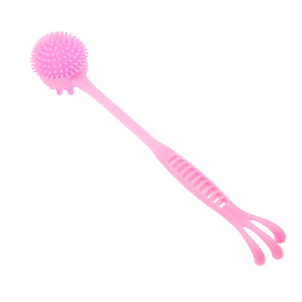 GOOHOCHY Handheld Back Massager Massage Roller Silicone Back Scratcher for Deep Relaxation for Ages