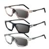 Sports Outdoor Aluminum Magnesium Ultra-Light Color-Changing Multi-Focal Reading Glasses, Anti Blue Light Glasses Women Men (2.5 x,3 Colors B) view 1