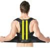 ZOCWJK Back Brace Posture Corrector Women Men Hunchback Correction Belt Improve Posture Lumbar Support Shoulder Neck Clavicle Support Lower Upper Back Pain Relief (Black-XX-Large view 1