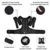 ZOCWJK Back Brace Posture Corrector Women Men Hunchback Correction Belt Improve Posture Lumbar Support Shoulder Neck Clavicle Support Lower Upper Back Pain Relief (Black-XX-Large view 3