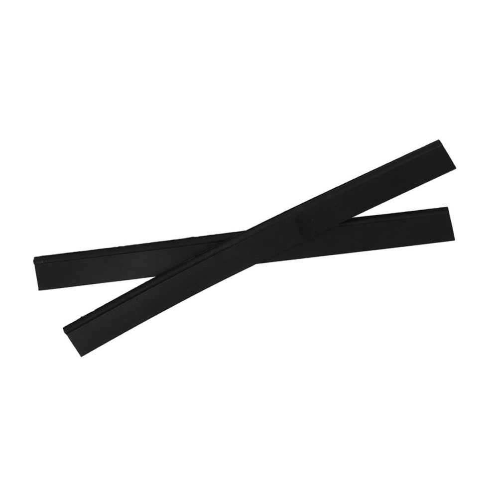 RORPOIR 2pcs Squeegee Rubber Strip Replacement Glass Squeegee Rubber Part for Cleaning Window Professional