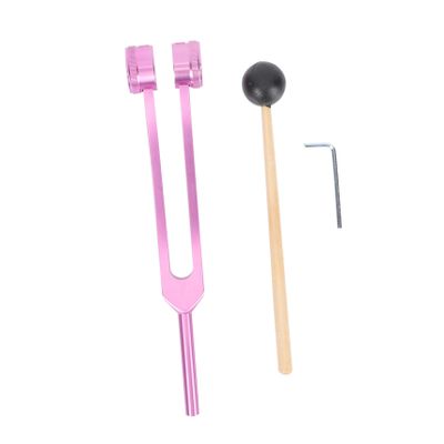 BESTonZON 1set Aluminum Alloy Tuning Fork for Sensory Testing Ear Cleaning Clinical Tool for Sound Therapy Meditation Yoga and Relaxation