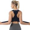 ZOCWJK Adjustable Clavicle Posture Corrector Comfortable Upper Back Brace Men Women Shoulder Neck Support Teenage Students Hunchback Correction Belt Posture Trainer (Black-Large view 1