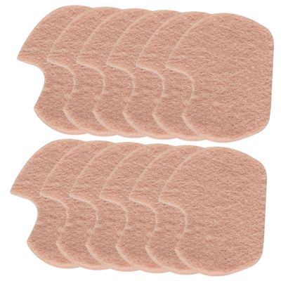 Healeved 6pairs Breathable Reusable Metatarsal Pads Thick Forefoot Cushions for High Heels Comfortable and Supportive Shoe Inserts for Men and Women Skin Color