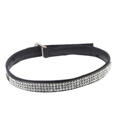 GAROZATION Shoe Straps for Loosely Fitting High Heels Detachable Ankle Straps Buckle Rhinestone Accents