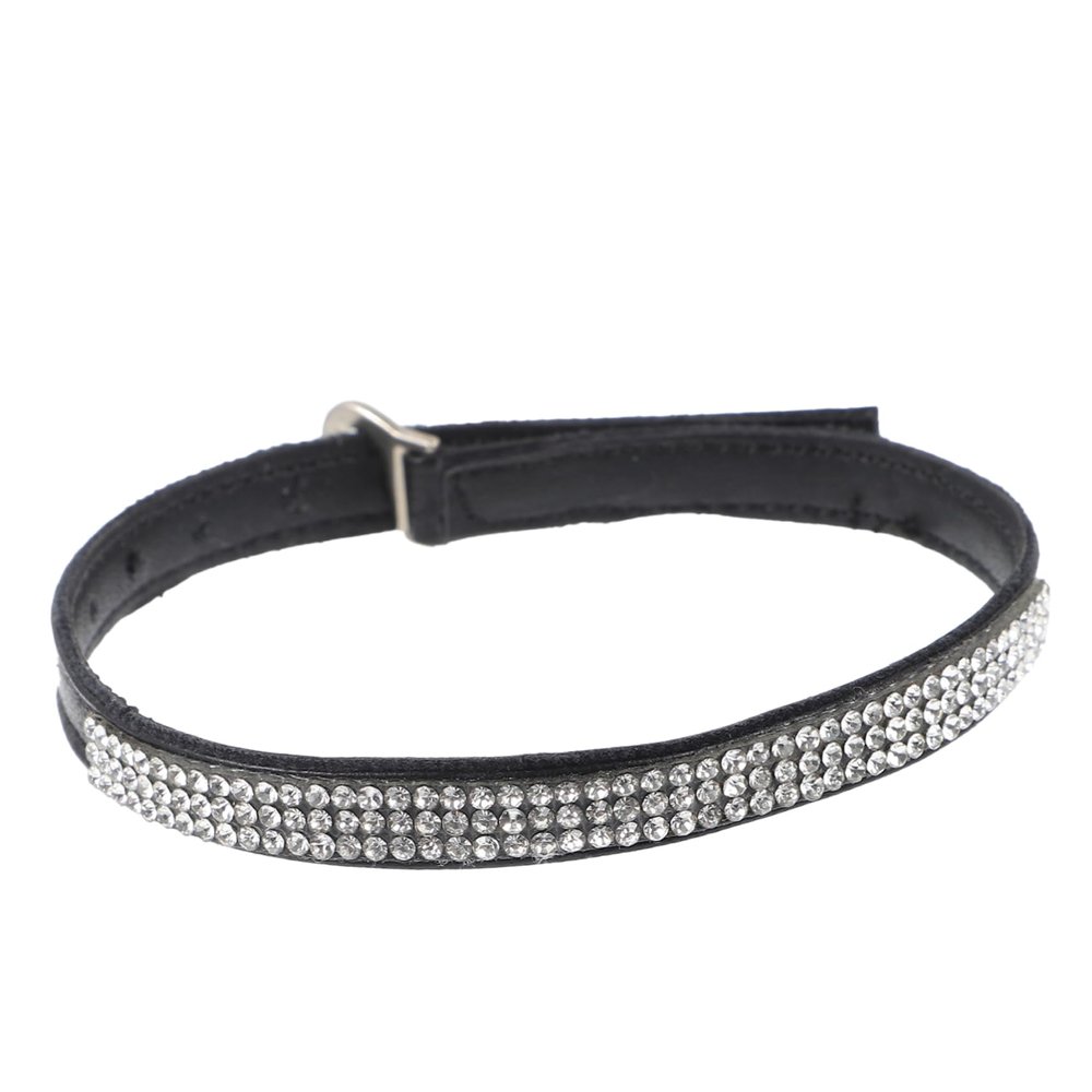 GAROZATION Shoe Straps for Loosely Fitting High Heels Detachable Ankle Straps Buckle Rhinestone Accents