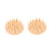 KOMBIUDA 2pcs Silicone Hair Scalp Massager Brush Handheld Shampoo Brush for Deep Scalp Massage view 1