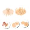 KOMBIUDA 2pcs Silicone Hair Scalp Massager Brush Handheld Shampoo Brush for Deep Scalp Massage view 3