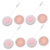 OHPHCALL 4pcs Macaron-Shaped Phone Screen Cleaner Portable Microfiber Cloth for Cleaning Glasses Lenses and Mobile Devices Effectively Removes Dust and Fingerprints for Travel view 1