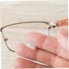 Anneome 1set Eyeglasses Repair Kit Replaceable Screws Nose Support Pads and Eyeglass Screwdriver Lightweight and Portable Eyewear Maintenance Tools for Travel and Everyday Use view 4