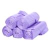 BUTIFULSIC 5rolls Portable Garbage Bags with Handles Eco-friendly Rubbish Trash Bags for Home Office and Kitchen Capacity Leak- and Odorless Purple view 1