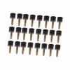24pcs High Heel Replacement Tips Nonslip Shoes Repair Heel Dowels Protector (8x8cm) view 2