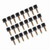 24pcs High Heel Replacement Tips Nonslip Shoes Repair Heel Dowels Protector (8x8cm) view 4