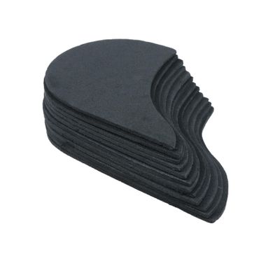 SOESFOUFU Self-Adhesive Height Increase Insoles for Left Foot Comfortable Foam Taller Pad Slip-Resistant Shoe Lift Inserts for Men and Women Washable Elevator Cushion