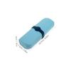 Anneome Portable Toothbrush Organizer Travel Toothbrush Case Cup Holder for Toothpaste Compact Design for Business Trips and Vacations view 2