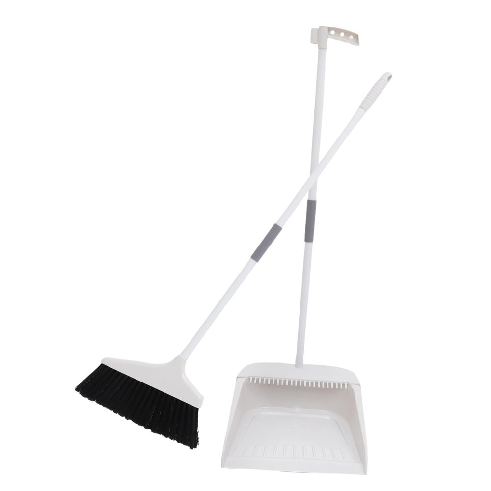 PLAFOPE Soft Broom Set Dust Mop Broom Dust Pan Set Mop Bucket Sweeper Floor Cleaning Tool Home Cleaning Device