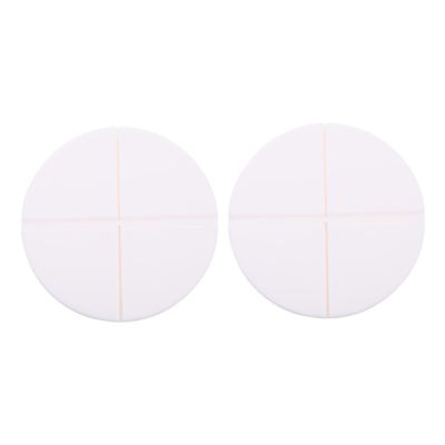 BCOATH 2pcs Portable Compartment Medicine Storage Case for Travel Lightweight Pill Organizer for Daily Dose Management for Vitamins and Supplements