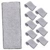 10pcs Microfiber Mop Replacement Pads for Floor Cleaning Absorbent Durable Compatible with Hardwood Tile and More Easy to Install and Washable Mopping Head Pads view 1