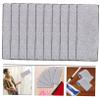10pcs Microfiber Mop Replacement Pads for Floor Cleaning Absorbent Durable Compatible with Hardwood Tile and More Easy to Install and Washable Mopping Head Pads view 3