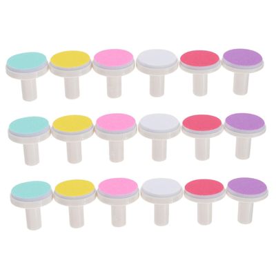 ORFOFE 72pcs Nail File Grinding Pads for Newborns and Lightweight Nail Trimmer Replacement Smooth and Clean for Parents