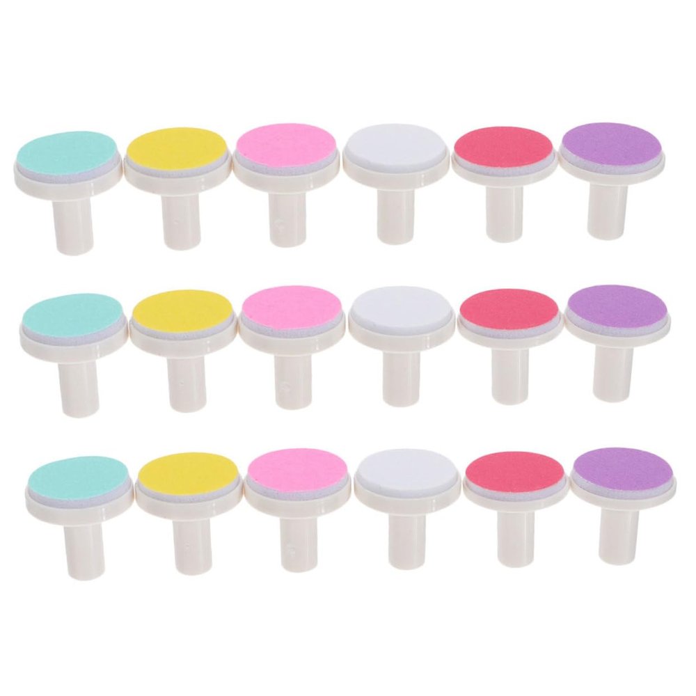 ORFOFE 72pcs Nail File Grinding Pads for Newborns and Lightweight Nail Trimmer Replacement Smooth and Clean for Parents
