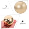 BCOATH 2pcs Elderly Hand Massage Balls Metal Hand Exercise Balls Portable Fitness for Muscle Relief Smooth Palm Massage view 2