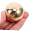 BCOATH 2pcs Elderly Hand Massage Balls Metal Hand Exercise Balls Portable Fitness for Muscle Relief Smooth Palm Massage view 3