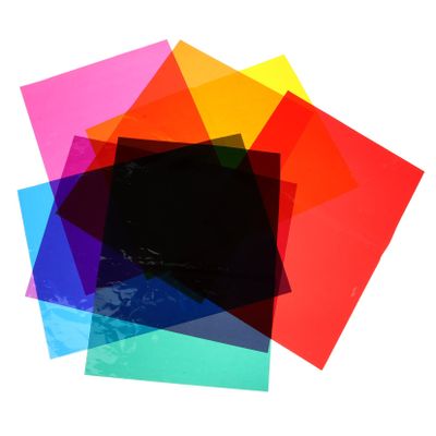 Anneome 21sheets Cellophane Wraps for Craft and Candy Packaging and Transparent Glassine for Colors