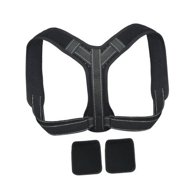 NOLITOY Adjustable Back Straightener Posture Corrector for Adults Breathable Design Comfortable Fit for Home Office and Sports Use Reflective Strap Shoulder Pads Xl