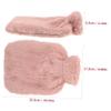 COOLHIYA 1set Warm Water Bag Cover Hot Water Pouch for Hand Warmer Lightweight Portable for Home School and Office Use view 2