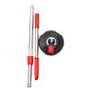 Gogogmee Stainless Steel Mop Rod Replacement Pole for Swifter Spin Right Mop Easy Install Swivel Head view 1