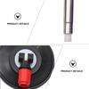 Gogogmee Stainless Steel Mop Rod Replacement Pole for Swifter Spin Right Mop Easy Install Swivel Head view 3