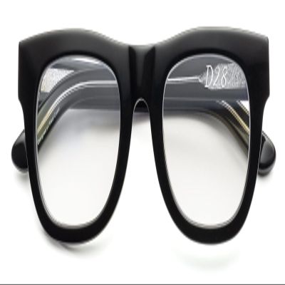 CADDIS D28 Progressive Glasses - Gloss Black and Vodka - 3