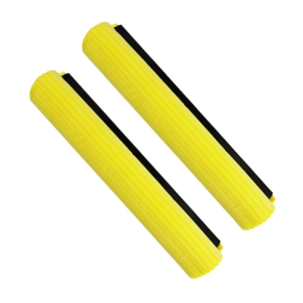 Mikinona 2pcs Cedar Mop Head Replacement Sponge Mop Refill for Wet Dry Cleaning Easy Install Accessory