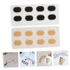 COOLHIYA 80pairs Skid Eyeglass Nose Pads Soft Sponge Cushions for Comfort and Stability Includes Each of Flesh and Nose Pads Lightweight and Breathable Design view 4