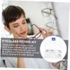 COOLHIYA Eyeglass Repair Kit with Screws Screwdriver and Nose Pads Organized Tools for Easy Eyewear Fixes at Home Shop view 2
