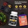 5 in 1 Magnesium & Vitamin B1 & B64 Month SupplyBioavailable 7 Form Supplement Support Heart, Muscles and Bone* - Gluten-Free - 120 Capsules view 2