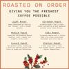 Mugs Of Impact - Roasted On Order Fresh Whole Bean Coffee - Support Animal Shelters - Light, Medium, Dark Roasts - Ethically Sourced 12 Ounce, African Espresso view 2