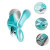 CIMAXIC 5pcs Nail Accessories for Boys and Girls Magnifier Nail Clippers Safe Ergonomic Scissors view 2