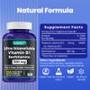 2 in 1 Enhanced Formula: Vitamin B1 with Benfotiamine 500mg, Fat Soluable Supplement of Vitamin B-1, 500 mg - 120 Capsules (5) view 3