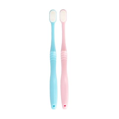 SOESFOUFU 2pcs Toothbrushes Soft Gums Care Toothbrush Ultra Long Handle for Daily Use Tooth Cleaning Tool