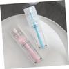 SOESFOUFU 2pcs Toothbrushes Soft Gums Care Toothbrush Ultra Long Handle for Daily Use Tooth Cleaning Tool view 2