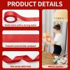 PQZKLDP Red Satin Ribbon 11/2 inches 25 Yards Craft Fabric Ribbons for Gift Wrapping,Handmade Bows,Party Decorations,Perfect for Wedding,Bridal Bouquet etc view 3