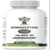 Detox Trees Serrapeptase Supplement 40,000 SPU  Natural Proteolytic Enzyme for Normal Wellness & Daily Balance  Non-GMO, Gluten-Free, Vegan Capsules  90 Count view 1