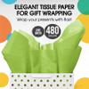 Party Solids Lime Green Tissue Paper - 20x30 Inch, 480 Sheets view 4