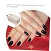 Manicure Soaking Bowl for Gel Polish Removal, PET Wood view 3